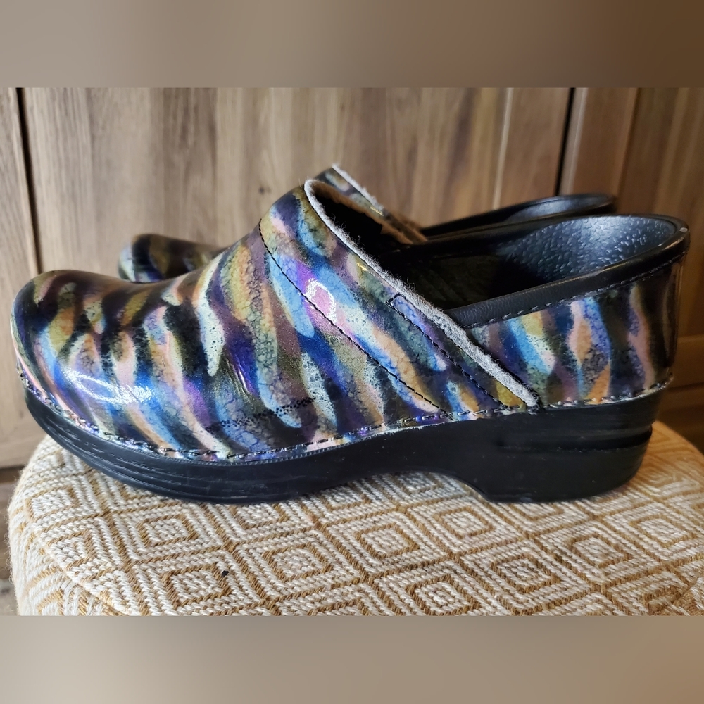 Dansko Multi Colored Clog Size 36 (5.5-6) - image 3